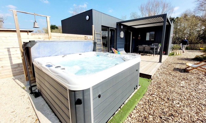 Saint-Jean-de-Monts Chalet De Esquí | Cottage Happy - SPA Privatif