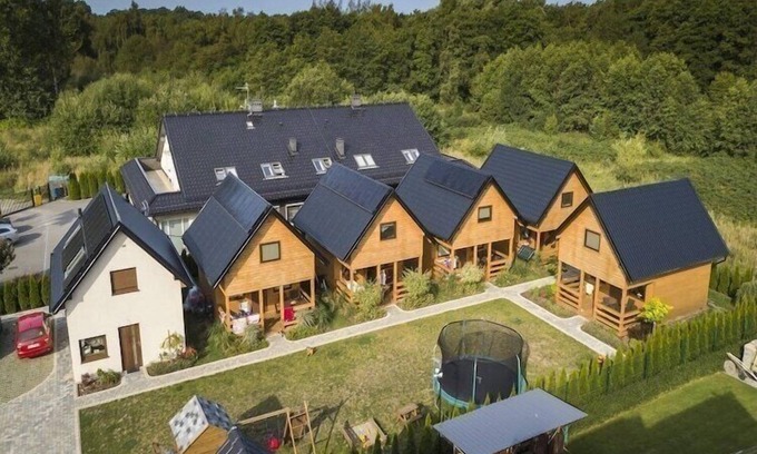 gmina Bedzino Casa | Cabaña en Pleśna cerca de Playa