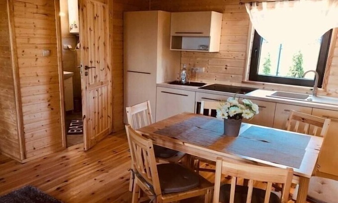 gmina Bedzino Casa | Cabaña en Pleśna cerca de Playa