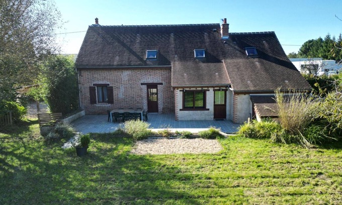 Neung-sur-Beuvron Cabaña | Casa rural en Sologne con jardín cerrado, admite mascotas, parking e internet