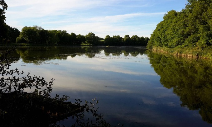 Bonny-sur-Loire Cabaña | Casa rural en el jardín del Moulin de la Fontaine