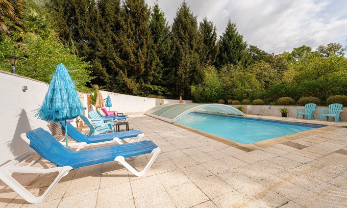 Plumelin Casa | Casita de campo 'Jardins De La Cantine Au Fil De L'o' con terraza privada, jardín compartido y Wi-Fi