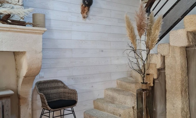 Taillant Casa | Casita de campo 'L'aronde Gites' con terraza privada, jardín privado y Wi-Fi