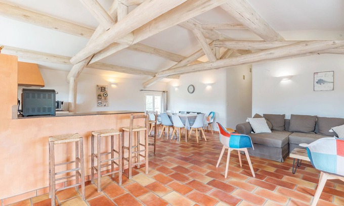 Simiane-la-Rotonde Casa | Casita de campo "La Buisse - Grand Gite" con vistas a la montaña, terraza privada y Wi-Fi