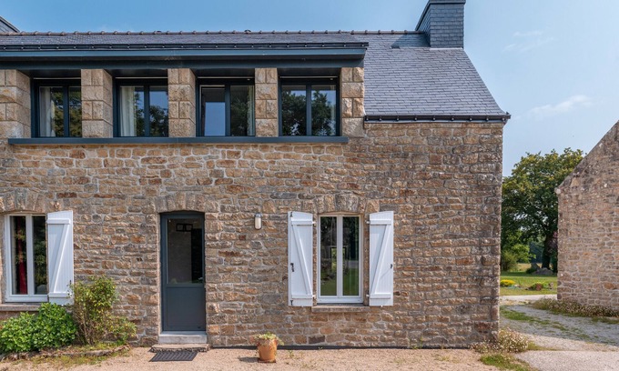 Crach Cabaña | Casita de campo "Le Chant Des Oiseaux" con terraza privada, jardín compartido y Wi-Fi