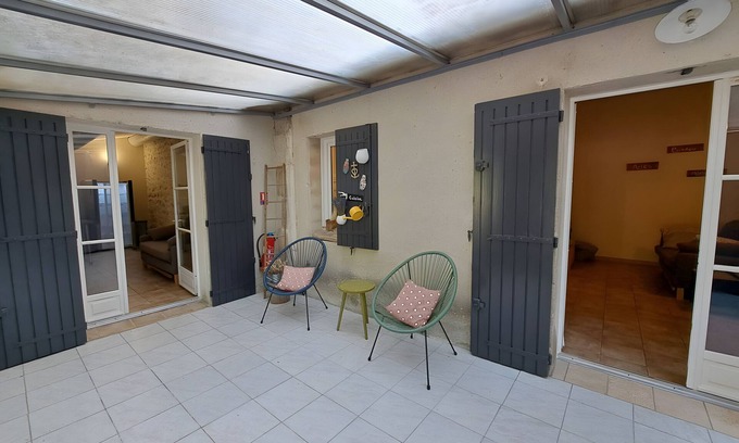 Maillane Cabaña | Casita de campo 'Le Mistralet - Grand Gîte' con aire acondicionado