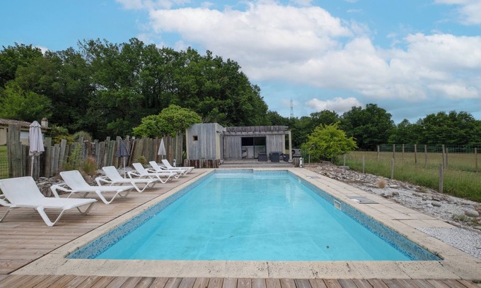 Saint-Remy Casa | Casita de campo 'Les Daims De Gardelac' con piscina privada, Wi-Fi y aire acondicionado