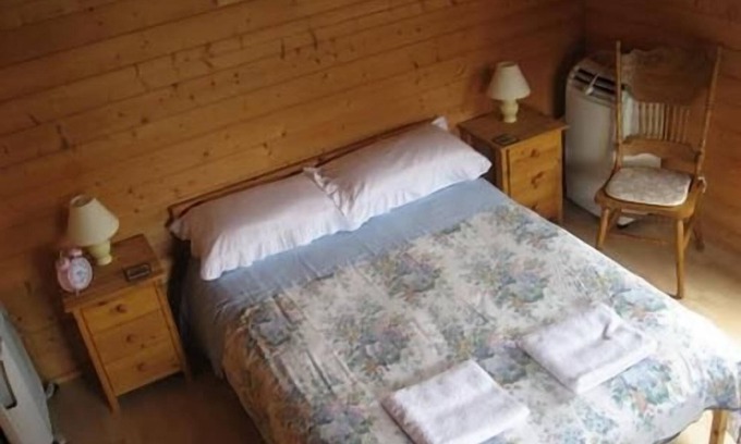 Odstock Cabaña | Rural-Baño en la habitacion-Log Cabin