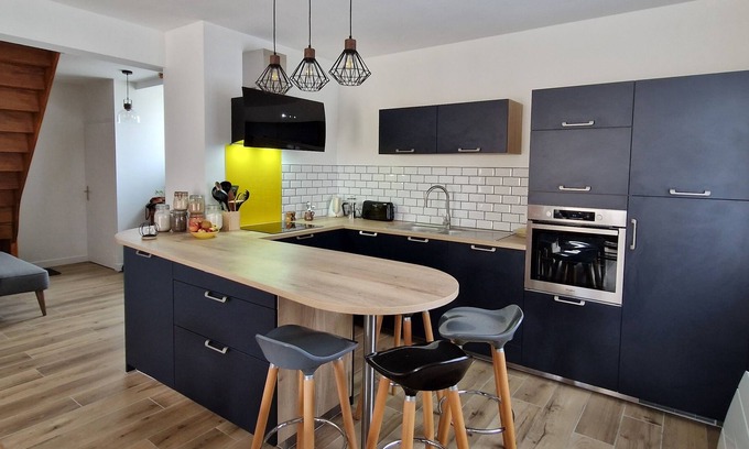 Pleherel-Plage-Vieux-Bourg Cabaña | Cottage on the peninsula, feet in the water