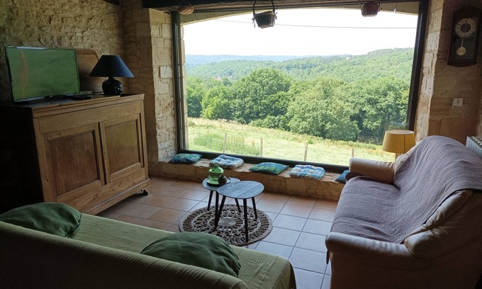 Valojoulx Cabaña | Casa de carácter, cerca de SARLAT, SUPERB PANORAMA