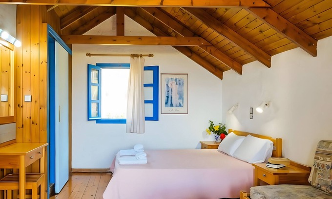 Kantanos-Selino Cabaña | Casita de campo "Olivo 1" con vistas al mar, terraza privada y Wi-Fi