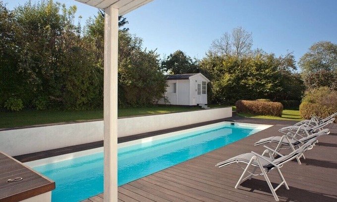 Wichmannsdorf Cabaña | Cottage en motivos como el parque con piscina climatizada