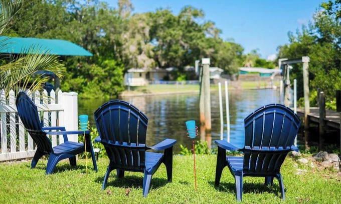 Bradenton Casa | ¡Relajante cabaña con piscina en el agua! Wi-Fi