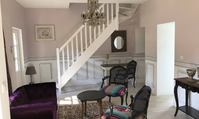 Azay-le-Rideau Casa | Cottage Parc Duplex of 70 m² for 2 people – 1 bedroom – 2 bathrooms –