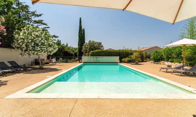 Saumane-de-Vaucluse Casa | Casita de campo 'Saumane, Petite Bergerie' con piscina privada, Wi-Fi y aire acondicionado