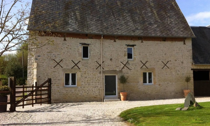 Isigny-sur-Mer Cabaña | Casa independiente de 80m2, estilo marinero