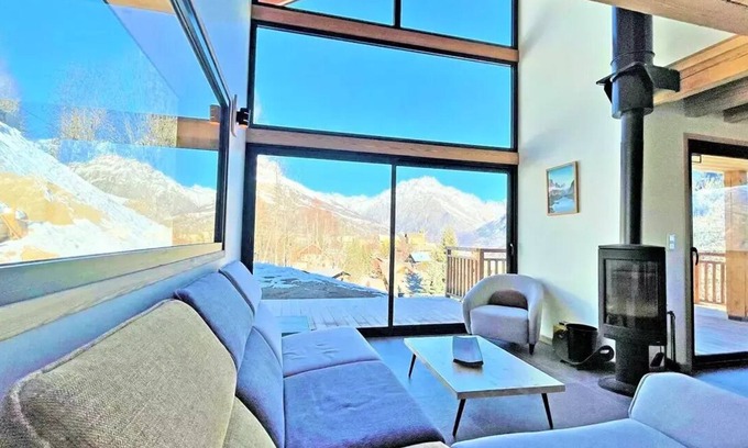 Puy-Saint-Vincent Chalet De Esquí | Cottage - Superb Chalet 12 pers