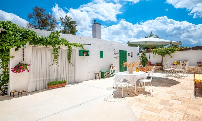 Martina Franca Cabaña | Casita de campo 'Trullaloro' con Wi-Fi