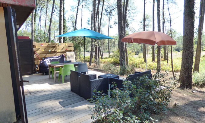 Leon Chalet De Esquí | COTTAGE VUE LAC - Nature Village, Swimming pools, Sports and 2 bikes, near Beach