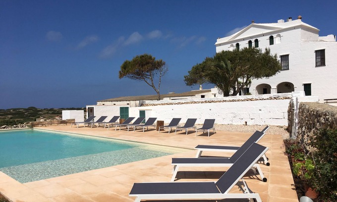 Ciutadella de Menorca Otro | Casa rural con piscina y esplendidas vistas al campo y al mar