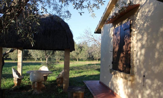 Cecina Casa | Cottage with a great fenced garden in the Tuscan countryside