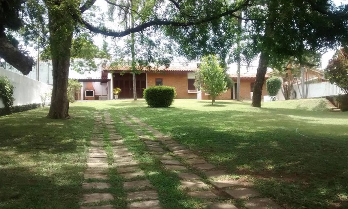 Centro Cabaña | Casa rural con piscina, 7 personas en Atibaia