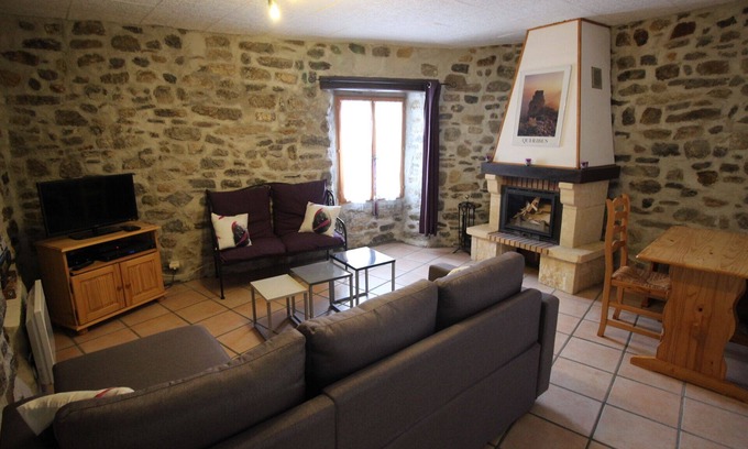 Mouthoumet Cabaña | Casa rural con WIFI y terraza cerca de castillos y gargantas Pays Cathare