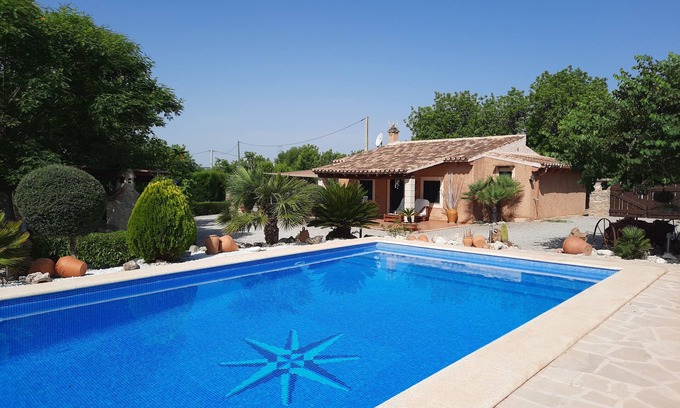 Sant Llorenc des Cardassar Casa | Casa de campo con gran piscina y amplios jardines