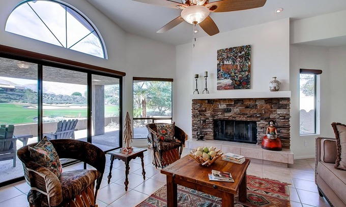 Borrego Springs Casa | 3BR Casa de estilo Resort en Rams Hill Golf Club!