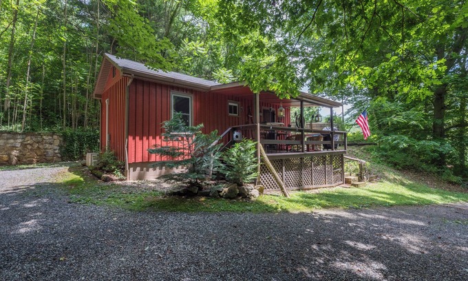 Skyland Cabaña | Country Cottage Getaway | Private, Pet Friendly & 15 min. to Downtown AVL!