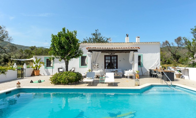Santa Eulalia del Río Cabaña | Country House with private pool in stunning Azaro Valley