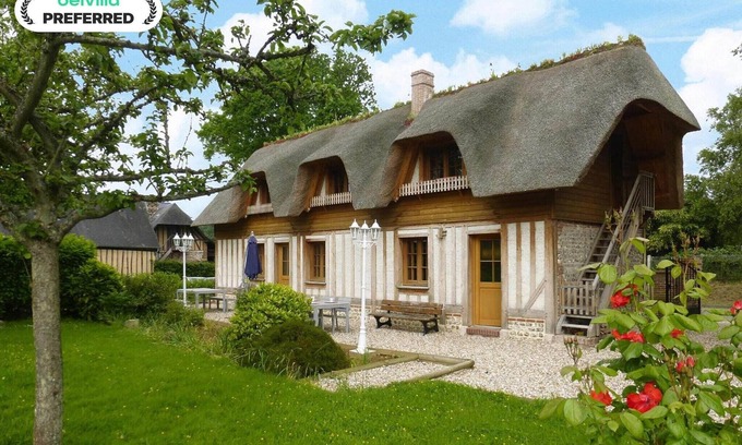 Saint-Martin-aux-Buneaux Casa | Casa rural en Normandía cerca de Étretat