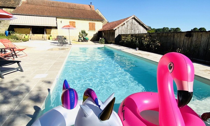La Chapelle-Aubareil Casa | Casa de campo 6 personas