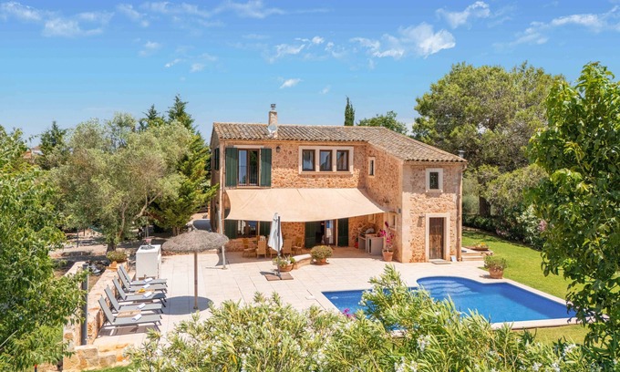 Sencelles Villa | Casa de campo Finca Kiana con piscina, jardín y Wi-Fi
