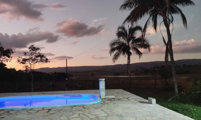 Delfinopolis Cabaña | Country house by the dam and overlooking the mountains