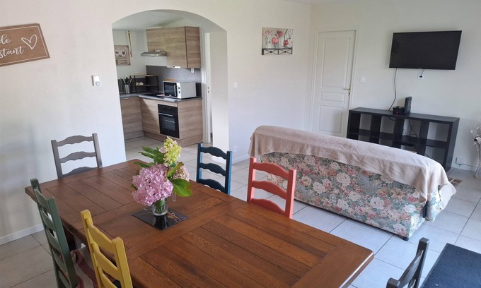 Tocqueville-sur-Eu Casa | Country house (near beaches between Le Treport and Dieppe)