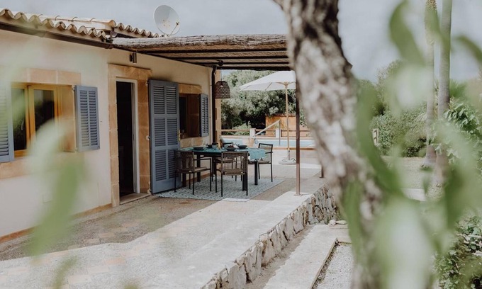 Capdepera Villa | Casa rural 'S'agret' con vistas a la montaña, piscina privada y Wi-Fi