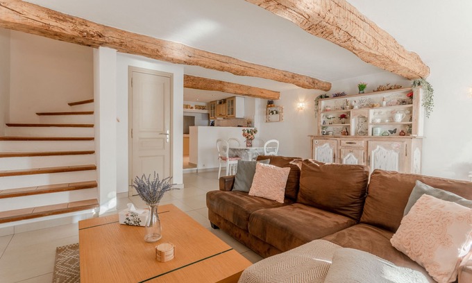 Sainte-Maxime Casa | Casa rural 'Sainte Maxime Var' con terraza privada, Wi-Fi y aire acondicionado