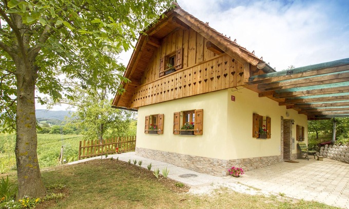 Bizeljsko Casa | Country House Srček with Two Bedrooms and Vineyard View