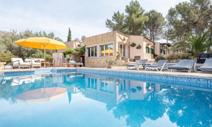Son Antem Villa | Casa rural 'Vista Monte' con vistas a la montaña, piscina privada y Wi-Fi