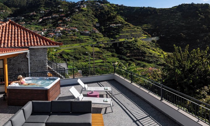 Campanario Casa | Country house with sea view and jacuzzi - Casa de Pedra