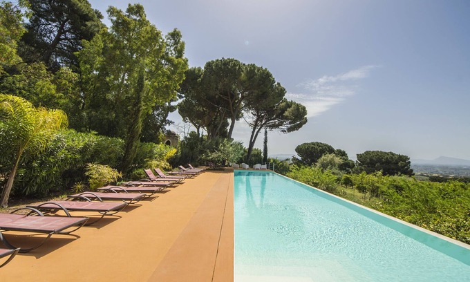 Citta del Mare Cabaña | Country house with communal pool sea view