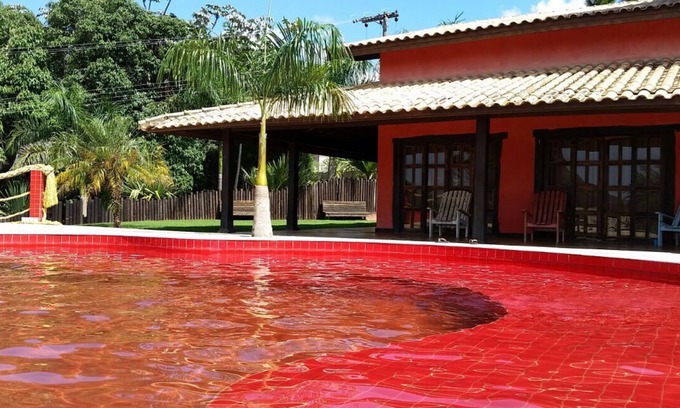 Piracaia Cabaña | Country House with Red Pool