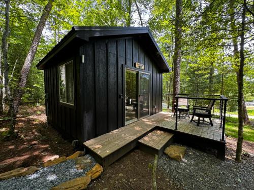 Balsam Grove Otro | Couples Glamping Cabin-Lazy Bear at Valley Bear Farms Resort
