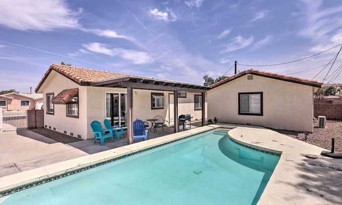 Bullhead City Casa | Covered Patio & Pool: Family Home in Bullhead City