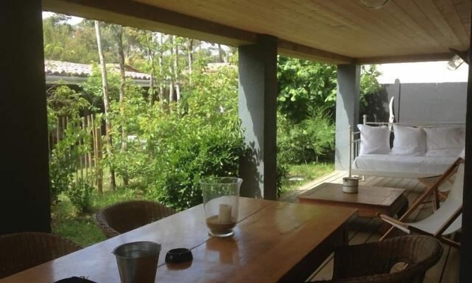 Piraillan Apartamento | Apartamento terraza cubierta - Península Cap Ferret, Piraillan con jardín