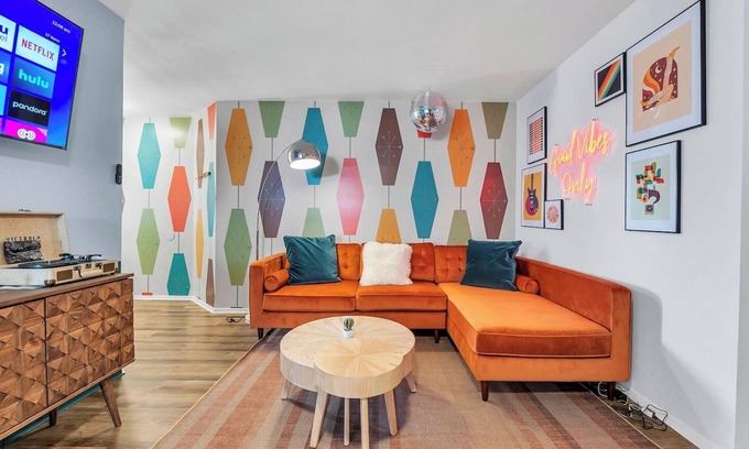 Tanglewood Forest Casa | Cowboy Pool Bliss, 2BR/2BA Retro Vibes, King Beds