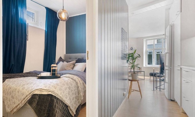 Alesund Apartamento | Cozy 1-bedroom Apartment in Ålesund's Heart