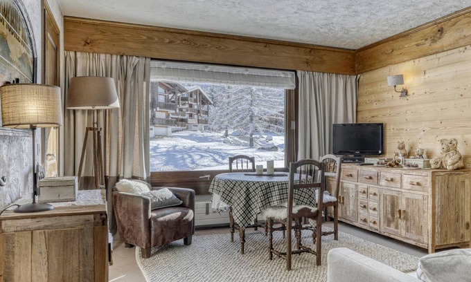 Le Planellet Apartamento | Cozy 1-BR Apt for 4 near Ski Slopes and Golf - Megeve Mont d'Arbois