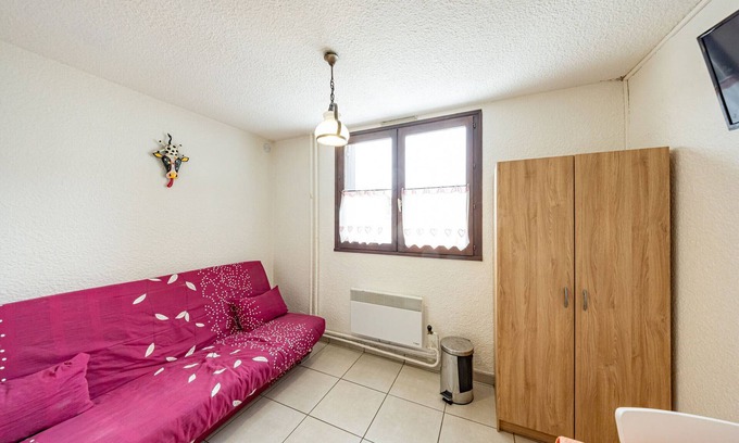 Saint-Francois-Longchamp Apartamento | Acogedor estudio de 16 m² para 2 pers en el centro de la estación con TV y cocina equipada